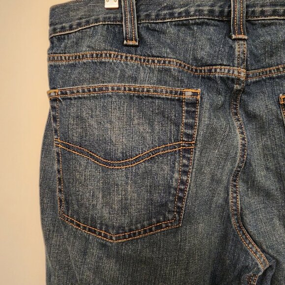 Carhartt Work Jeans Relaxed Straight Fit Blue Medium Wash Mens Size 38 x 30 - Picture 7 of 15